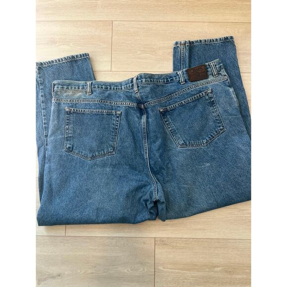 Vintage Chaps Ralph Lauren Jeans 90s Straight Size 54X32 - Picture 4 of 5